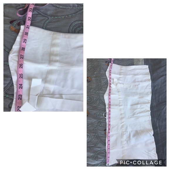 White boned corset bustier strapless top - Picture 16 of 16